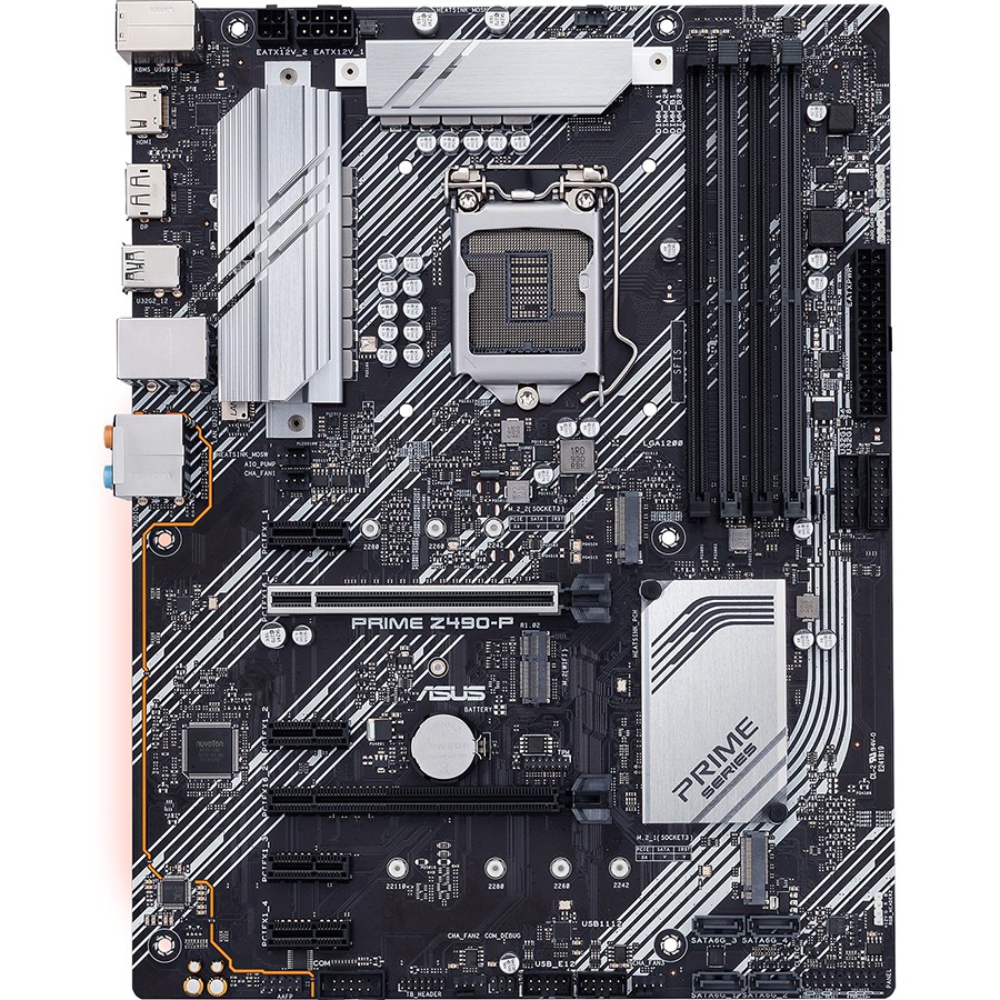 BO MẠCH CHỦ Mainboard ASUS PRIME Z490-P (Intel Z490, Socket 1200, ATX, 4 khe RAM DDR4)