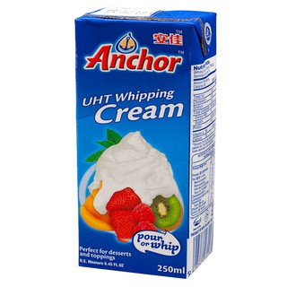 1T*24 Hộp Kem Sữa Tươi Anchor 250ml / Kem Tươi Anchor/ Whipping Cream Anchor - NK Newzealand