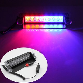 Đèn chớp xanh đỏ, xin khẩn cấp cho xe hơi, led nháy xanh đỏ bản cao cấp vỏ kim loại sơn tĩnh điện