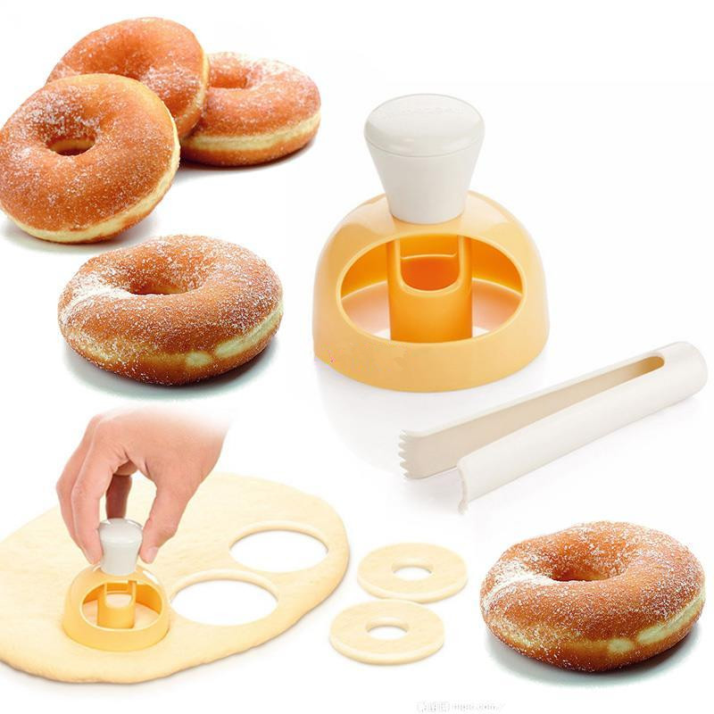 Khuôn ANAEAT Bằng Nhựa Cao Cấp An Toàn Thực Phẩm Dùng Làm Bánh Donut Sáng Tạo DIY