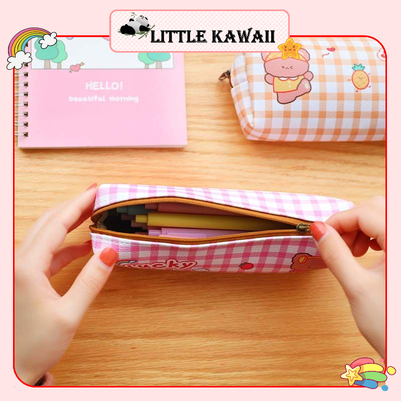 Hộp bút bóp viết túi đựng bút mẫu gấu dễ thương