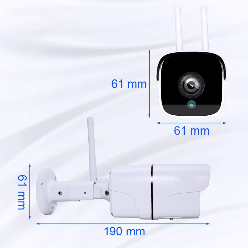 Combo Camera Giám Sát Ngoài Trời Yoosee FULL HD1080P