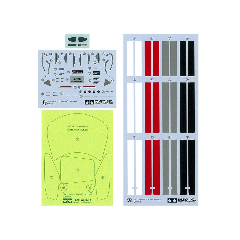 24346 Mô hình xe ô tô 1/24 SCALE FORD GT