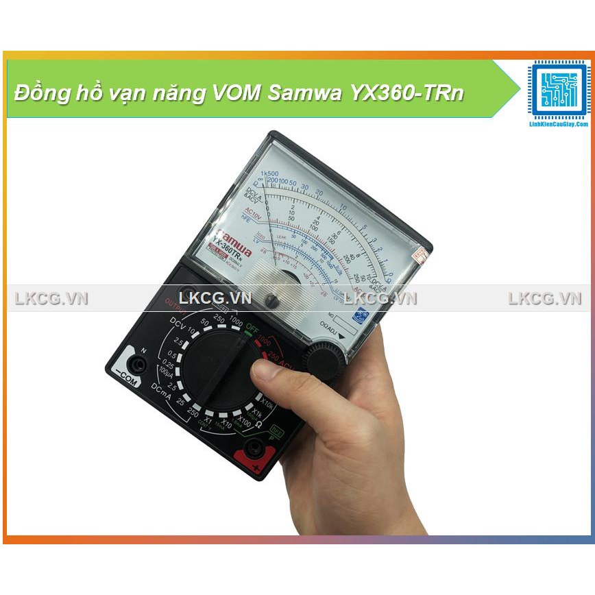 Đồng hồ vạn năng VOM Samwa YX360-TRn