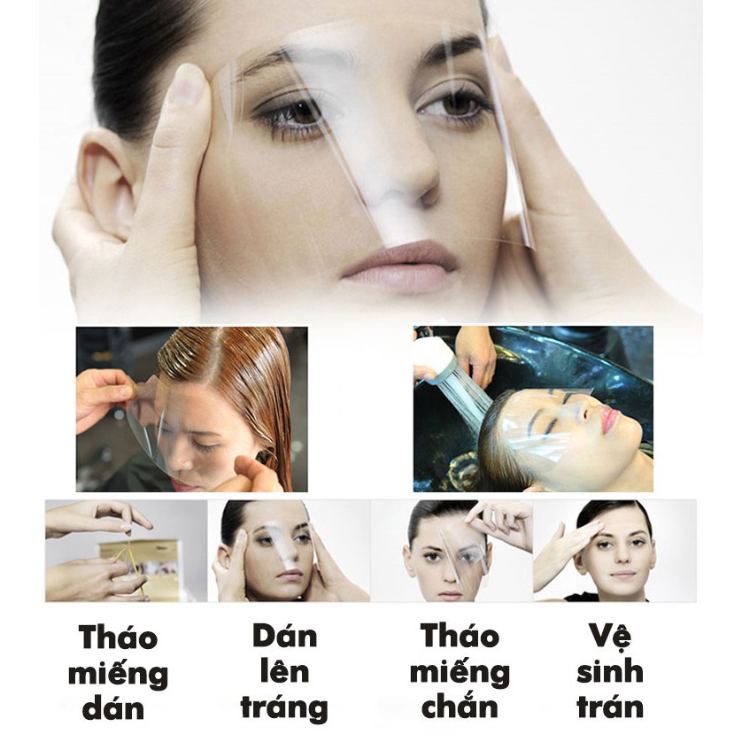 Kính dán bảo vệ mắt và da mặt khi nhuộm tóc