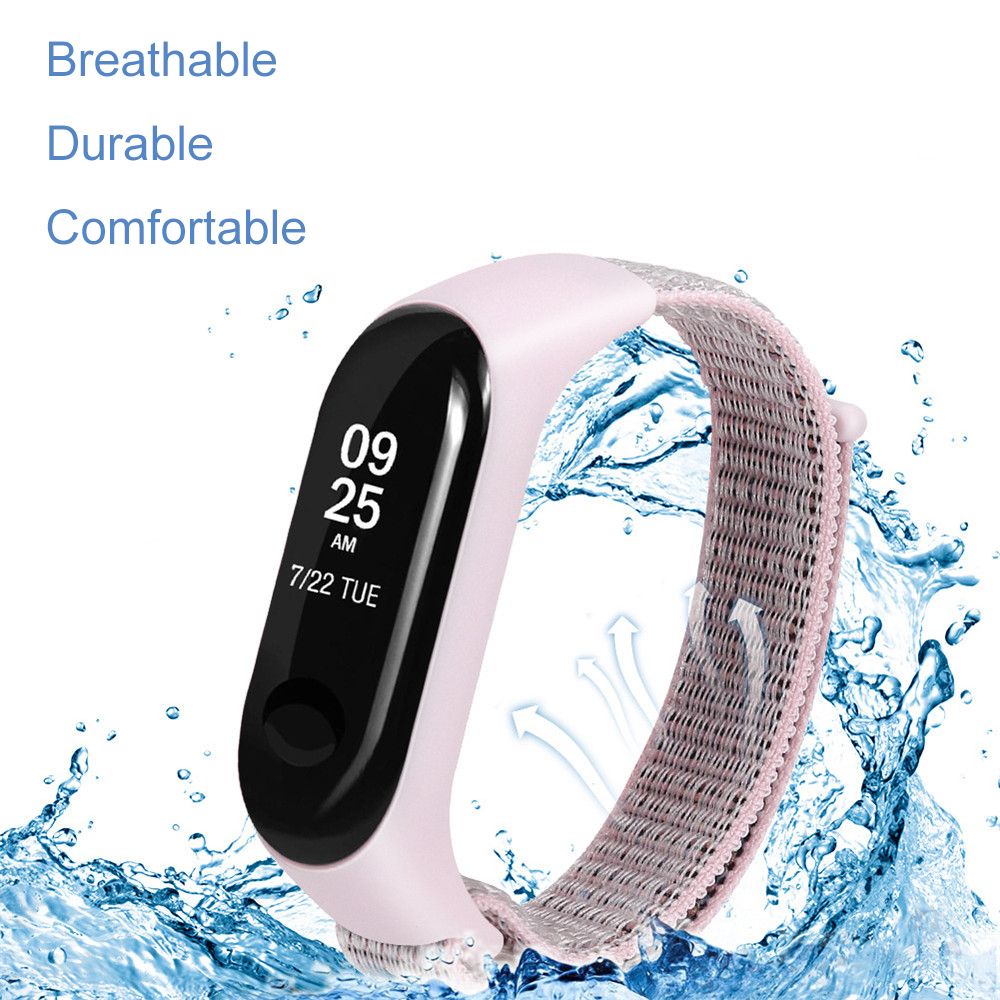 Dây Đeo Nylon Thay Thế Cho Đồng Hồ Thông Minh Xiaomi Mi Band 6 4 3 5