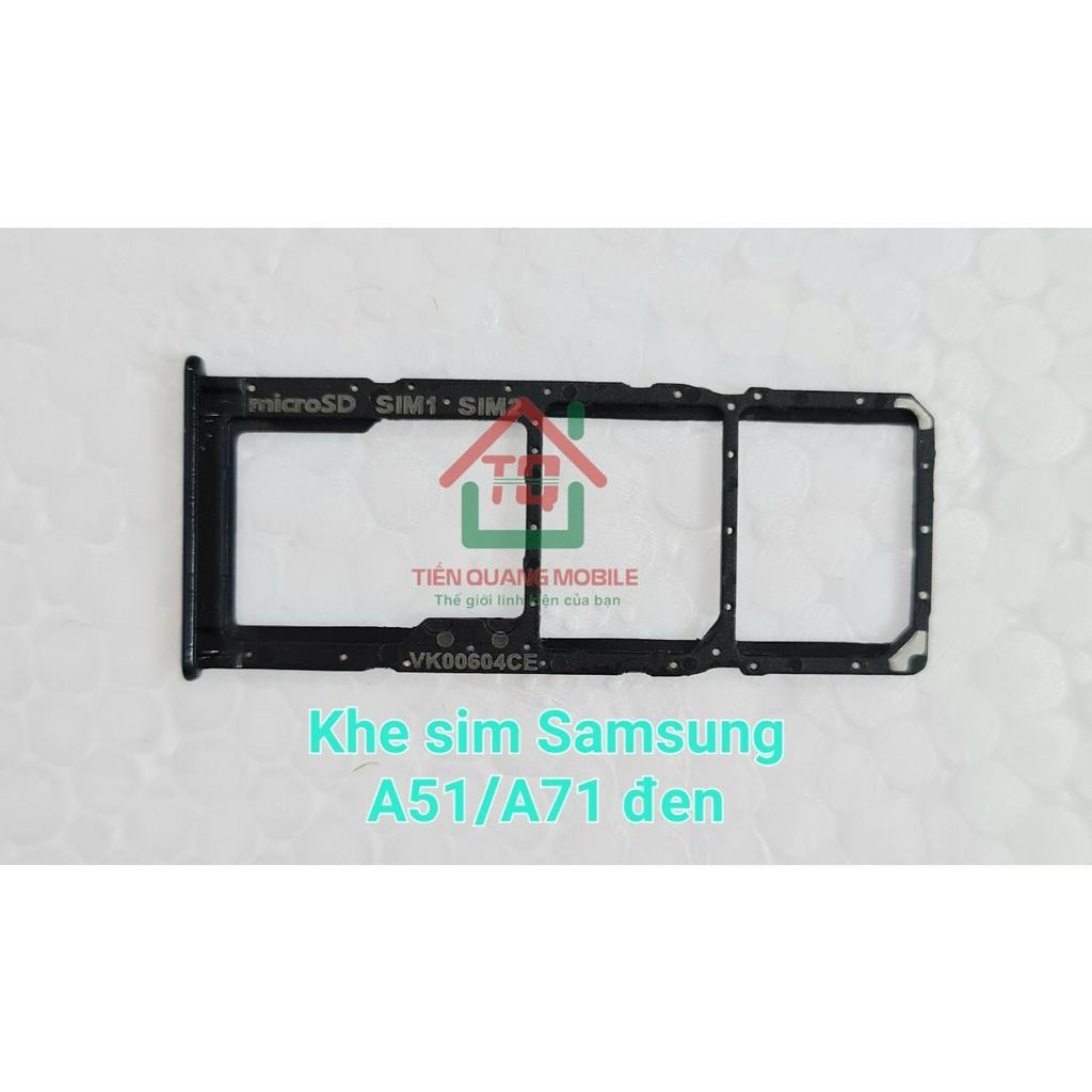 Khe sim Samsung A71/ A51  chung mã