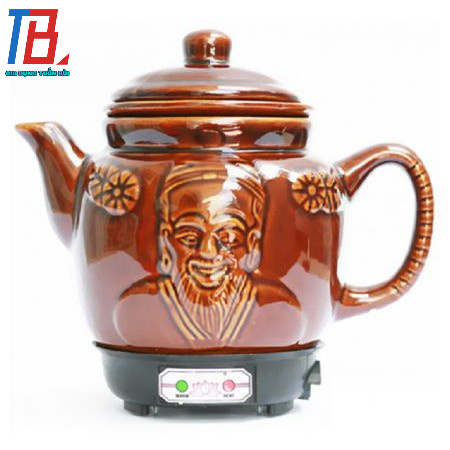 Ấm sắc thuốc Fujika, Trường An dung tích 3L công suất 450W - Chính hãng BH 12 tháng