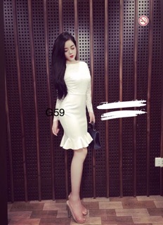 Đầm body đuôi cá (kèm hình thật) 39k