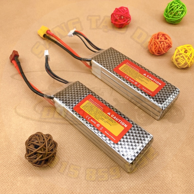 Pin Shangyi Lipo 3s 2200mAh 45C jack cắm T - XT60