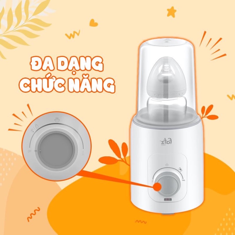 Máy hâm sữa và tiệt trùng Mono 6 Fatzbaby FB3001TN