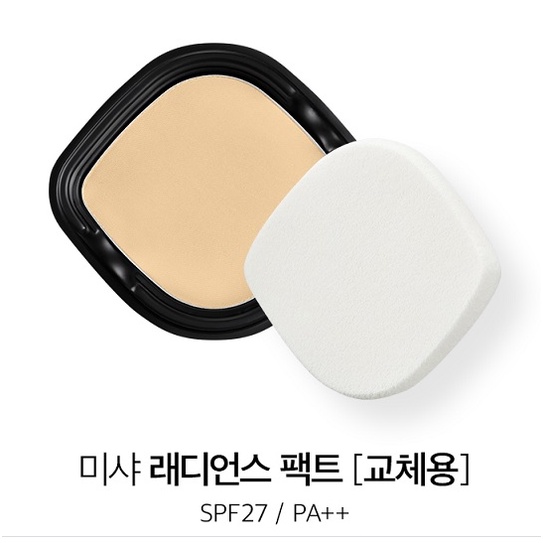 MBC Phấn phủ diêu mịn MISSHA RADIANCE PACT SPF27/PA++ (tone 21 VANILLA - tone sáng) | BigBuy360 - bigbuy360.vn