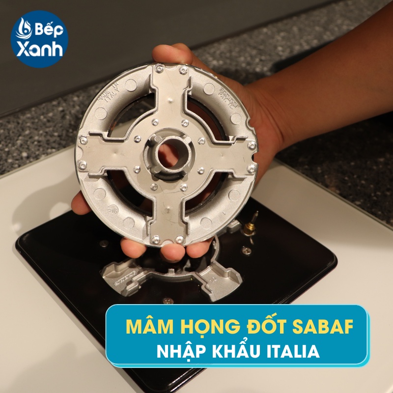 Bếp gas âm 2 gas Malloca AS 9502W Hàng Chính Hãng