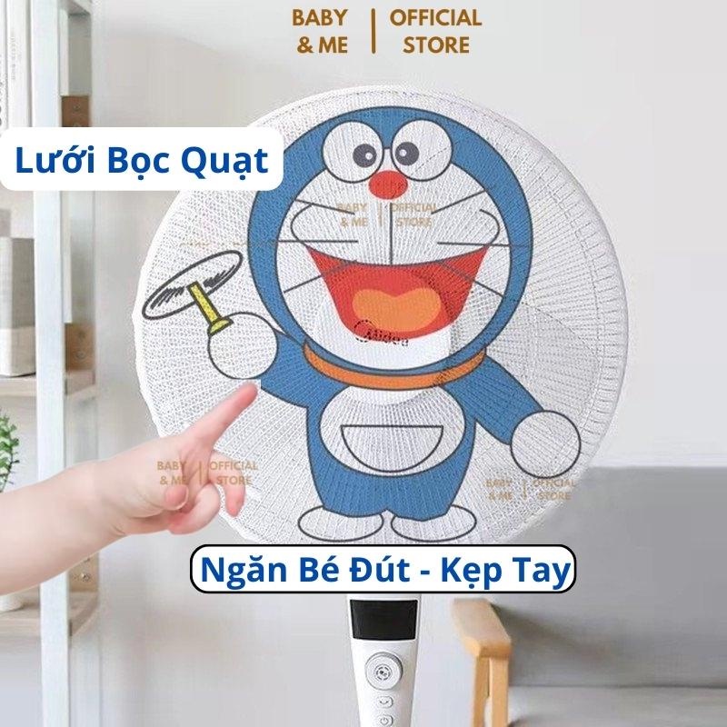 Lưới bọc quạt bảo vệ tay bé, phủ kín trước sau, ngăn bụi đa năng cho nhiều loại quạt Baby And Me