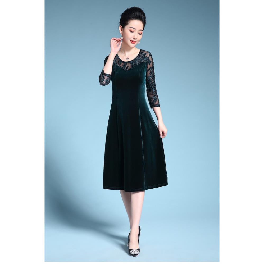 Đầm trung niên cao cấp