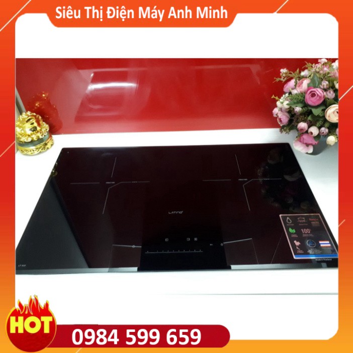 (Model 2021) Bếp từ đôi Latino LT-02I (GIẢM THÊM 500K + TẶNG BỘ NỒI 4 MÓN)