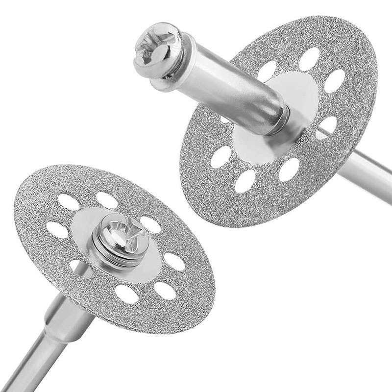 25Pcs Diamond Cutting Wheel(22mm) with 5Pcs Mandrel(3mm) Screwdriver