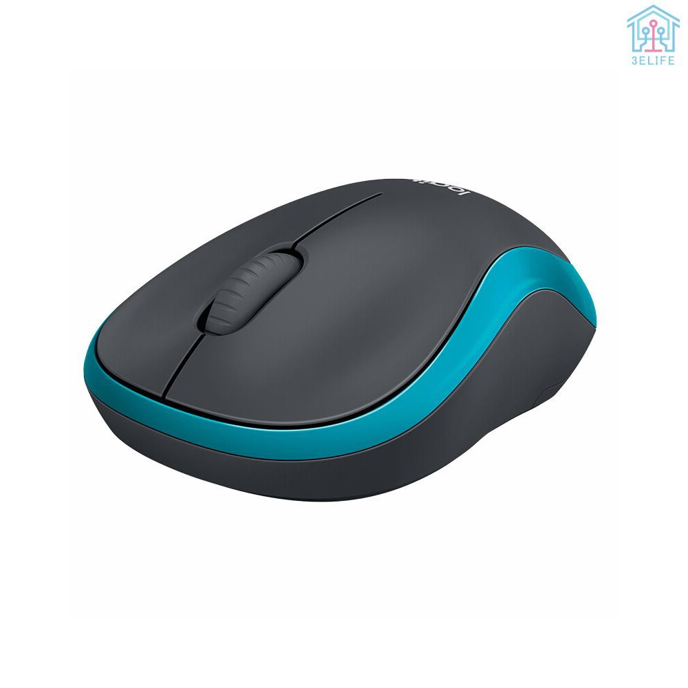 Chuột Không Dây Logitech M185 2.4g Màu Xanh Dương