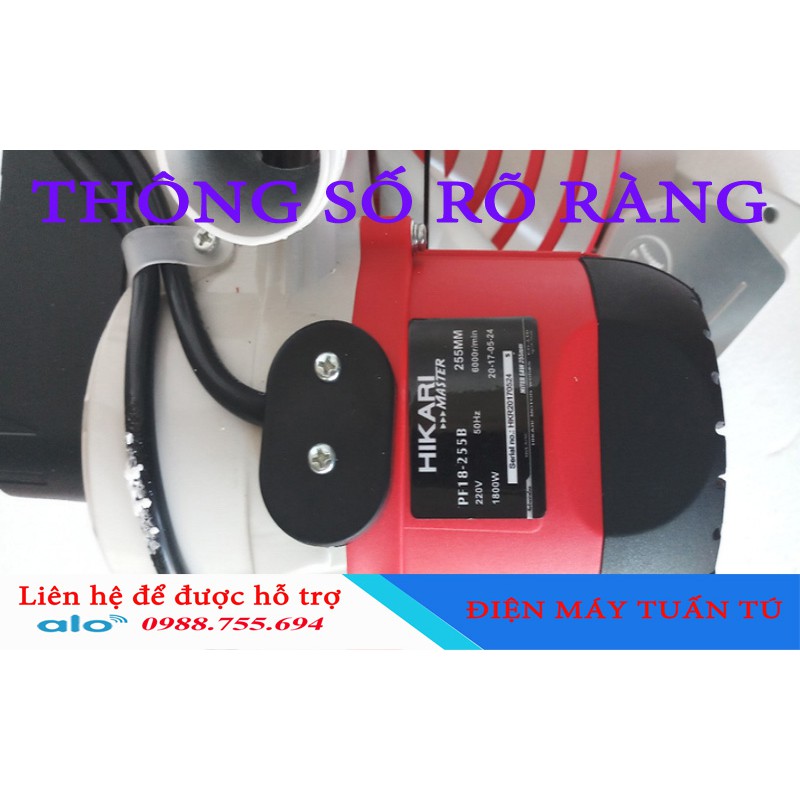 MÁY CẮT NHÔM ĐA GÓC HIKARI PF18-255B - LƯỠI 255MM