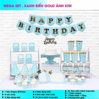 SÉT TRANG TRÍ BÀN TIỆC MÀU CAO CẤP