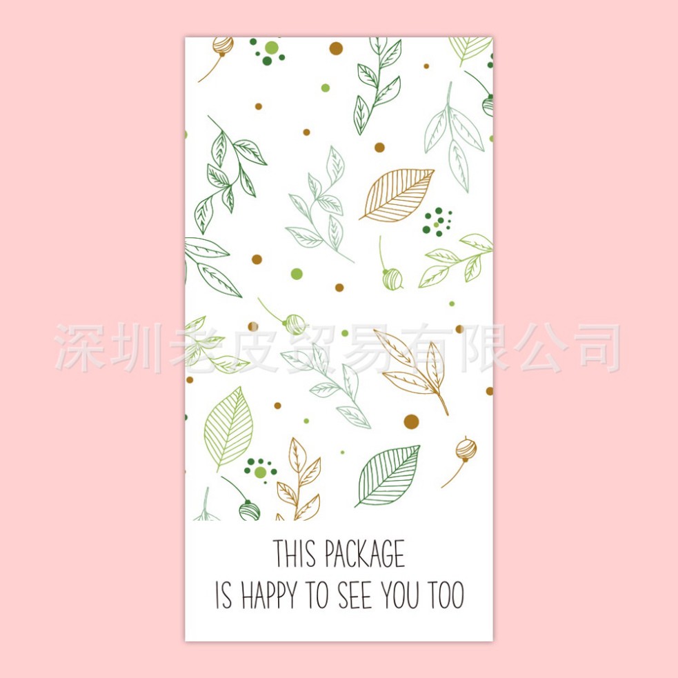 Bộ 10 Nhãn dán hộp sticker giấy  C bóng họa tiết vintage  dùng để trang trí, niêm phong PK670