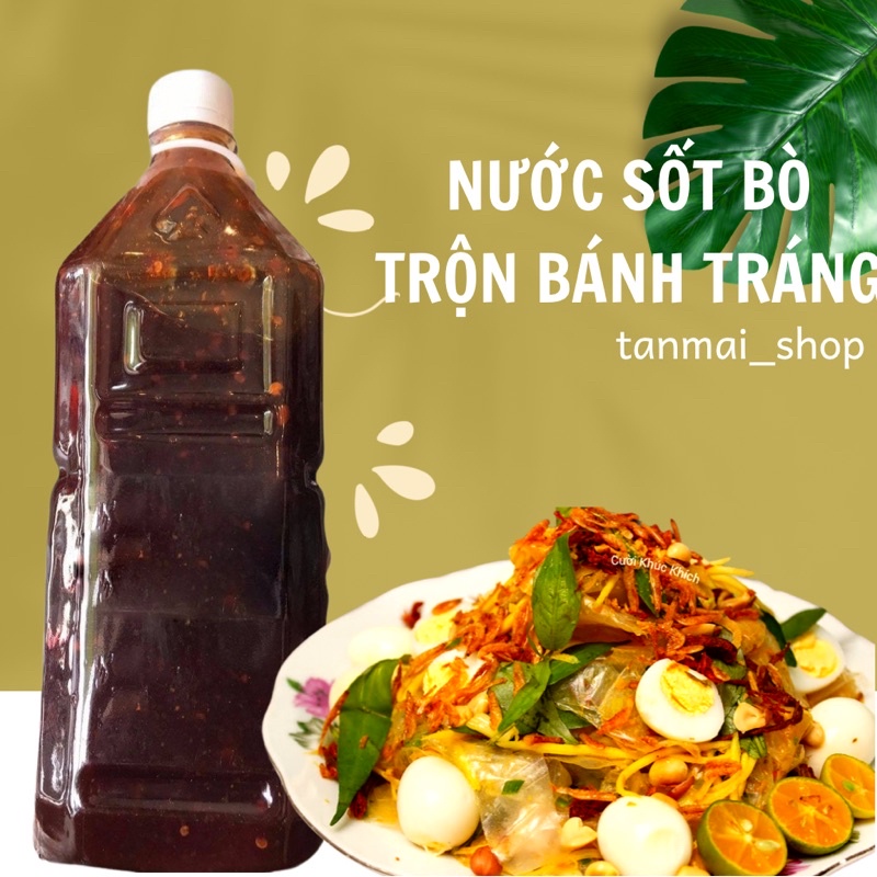 NƯỚC SỐT BÒ/NƯỚC ME LÀM BÁNH TRÁNG TRỘN