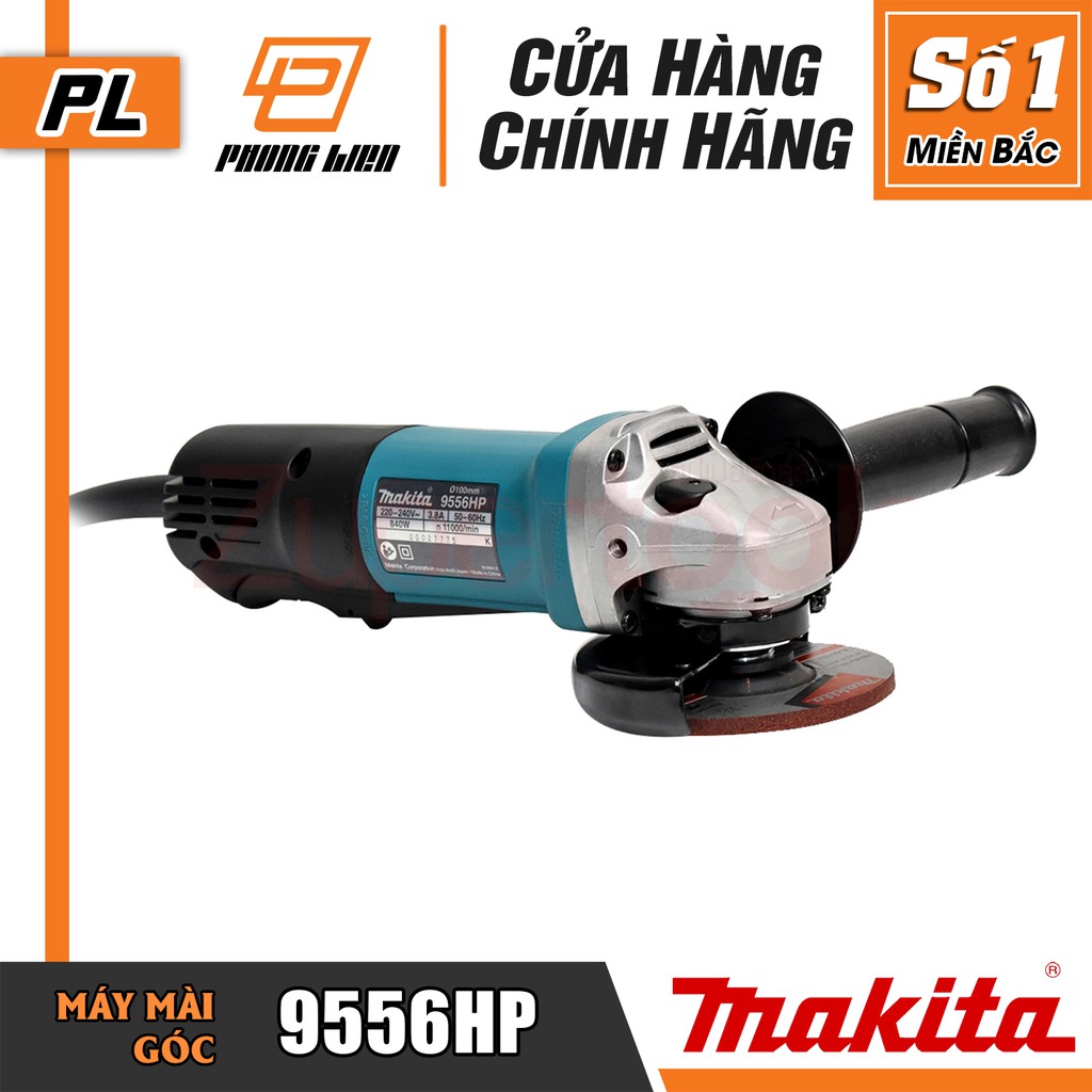 Máy Mài Góc Makita 9556HP (100MM-840W) - Hàng Chính Hãng