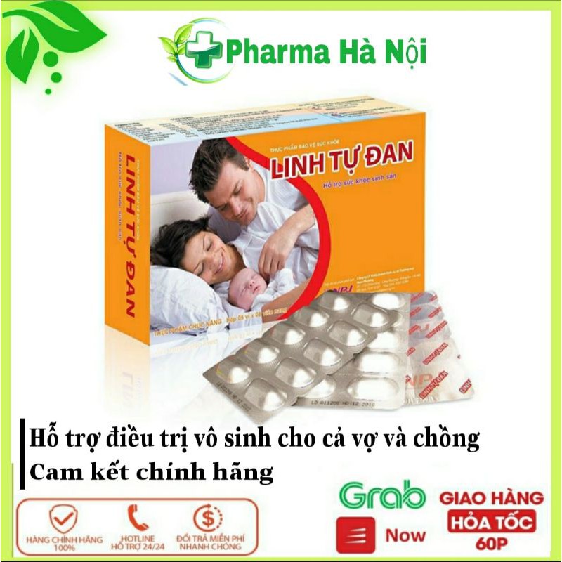 Linh Tự Đan hộp 30 viên 🔥 freeship 🔥Giải pháp cho người hiếm muộn