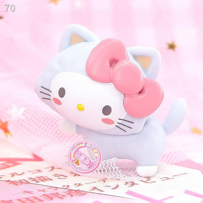 giai điệu mèo kitty con chó tai to Nhật Bản cô gái siêu dễ thương búp bê trái tim tự làm kem bằng tayX