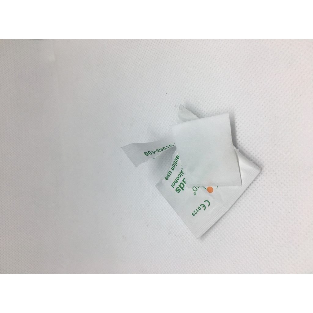 [100 Miếng] Gạc Tẩm Cồn Tiệt Trùng Alcohol Pads Greetmed