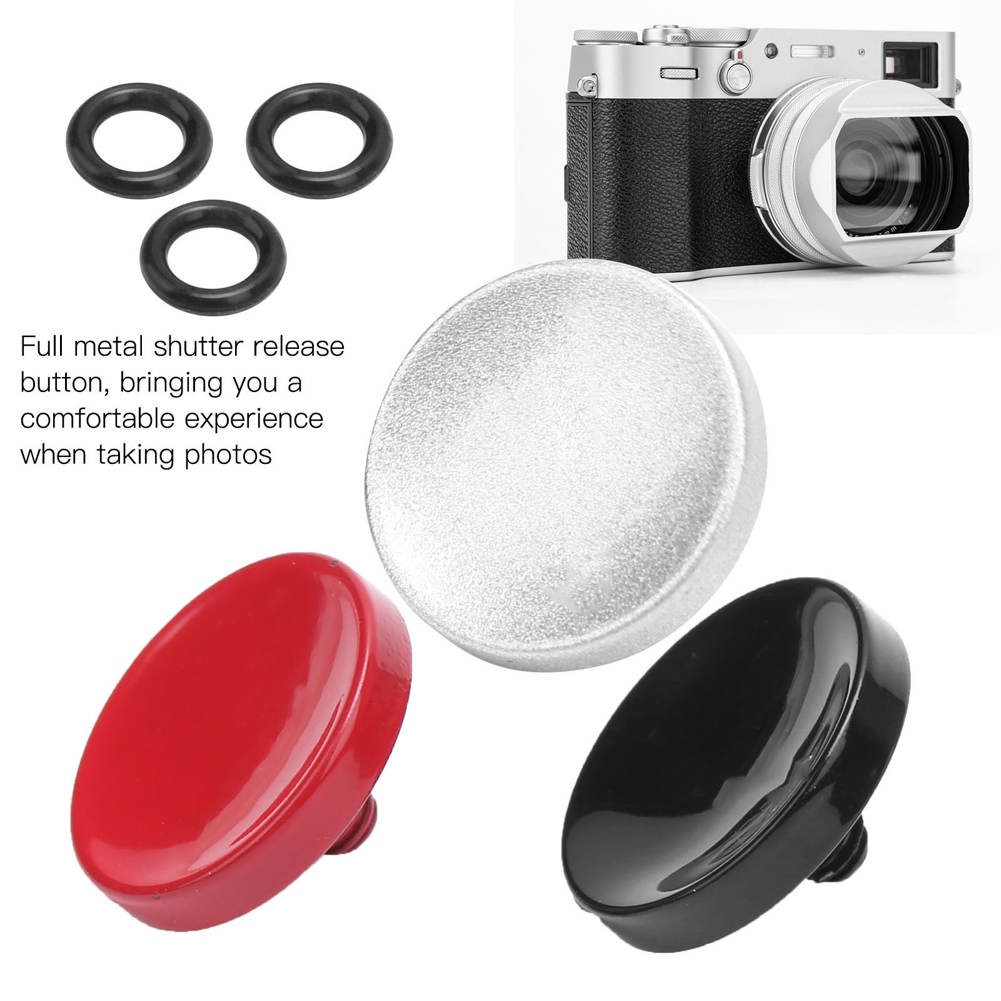 [READY STOCK] Camera Shutter Release Button Metal Concave for Fujifilm X Series