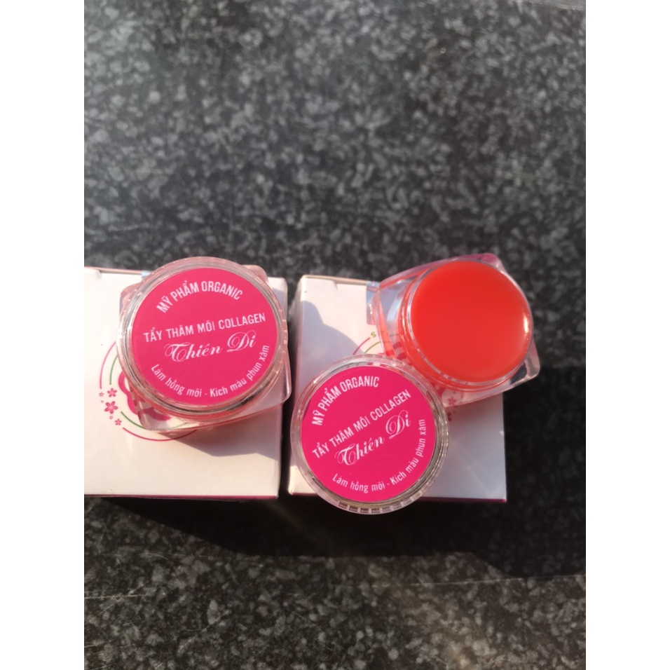 Dưỡng môi Collagen Thiên Di khử thâm môi, làm hồng môi và giúp môi mềm mịn an toàn 100% từ thiên nhiên