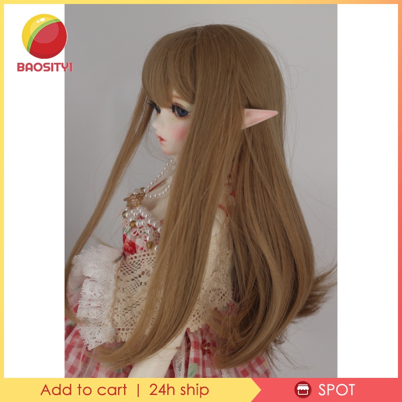 Tóc Giả Thẳng Dài Cho Búp Bê Bjd 1 / 6