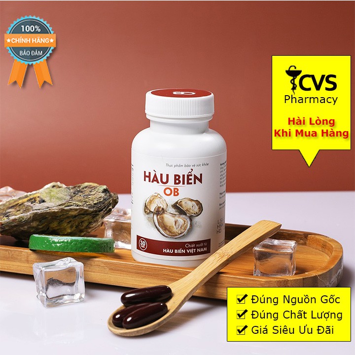 Tinh Hàu Biển OB Tăng Cường Sinh Lý Nam 30 Viên