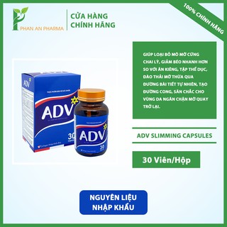 Giảm béo sinh học ADV Slimming Capsules – Hỗ trợ tăng cường chuyển hóa giảm tích tụ chất béo – Phan An CN374