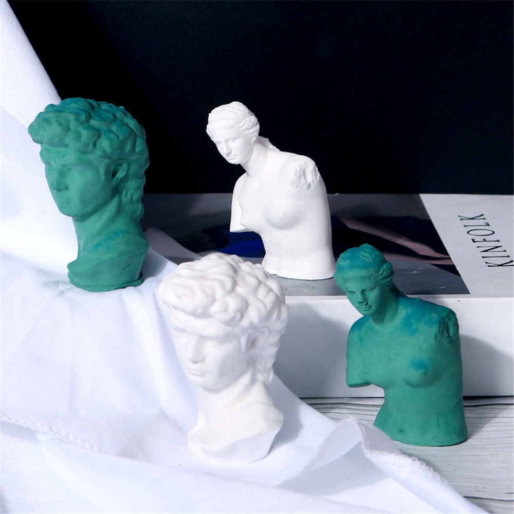 Khuôn Silicone Làm Đồ Trang Trí Hình Tượng David