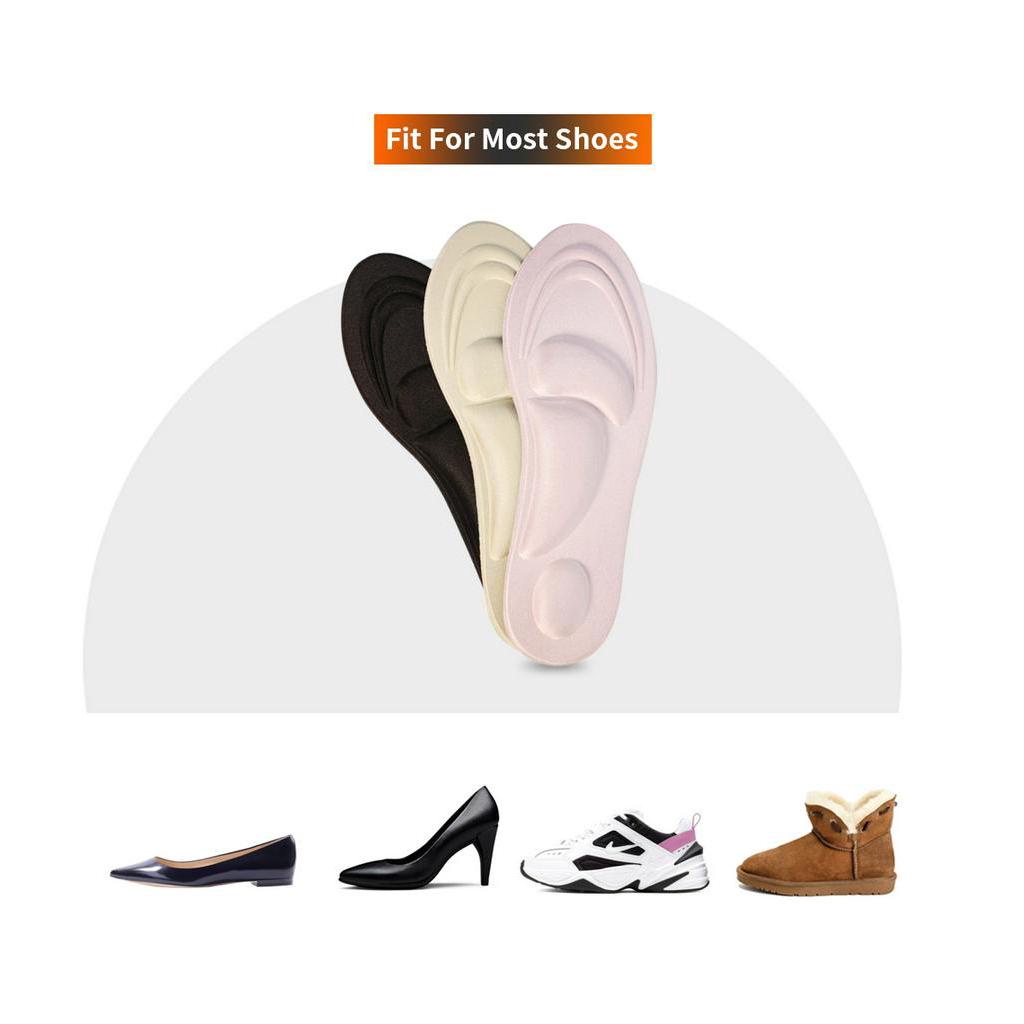 Miếng lót giày 4d giúp giảm đau và chăm sóc bàn chân