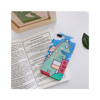 Ốp iPhone - Ốp khủng long xanh