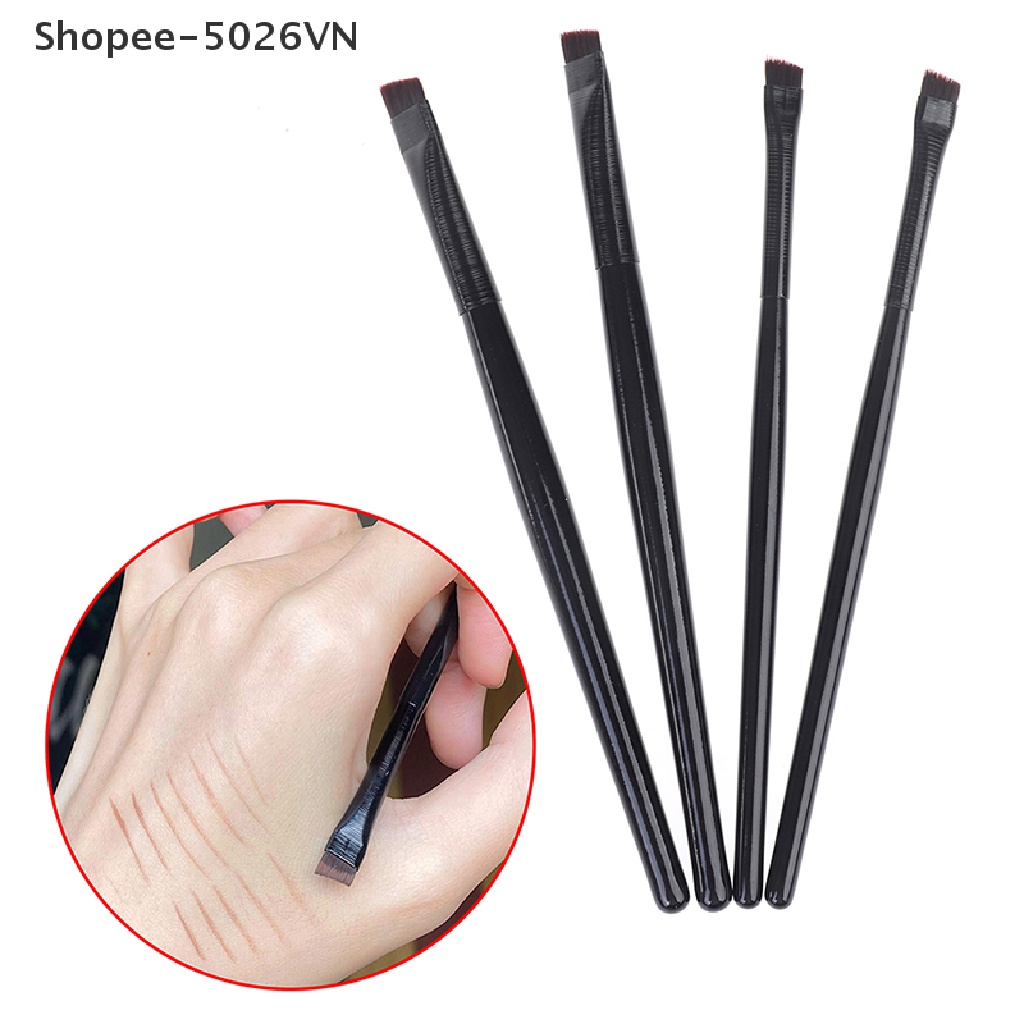 [Hàng mới về] 1/ Set cọ trang điểm lông mày tạo khối chuyên nghiệp