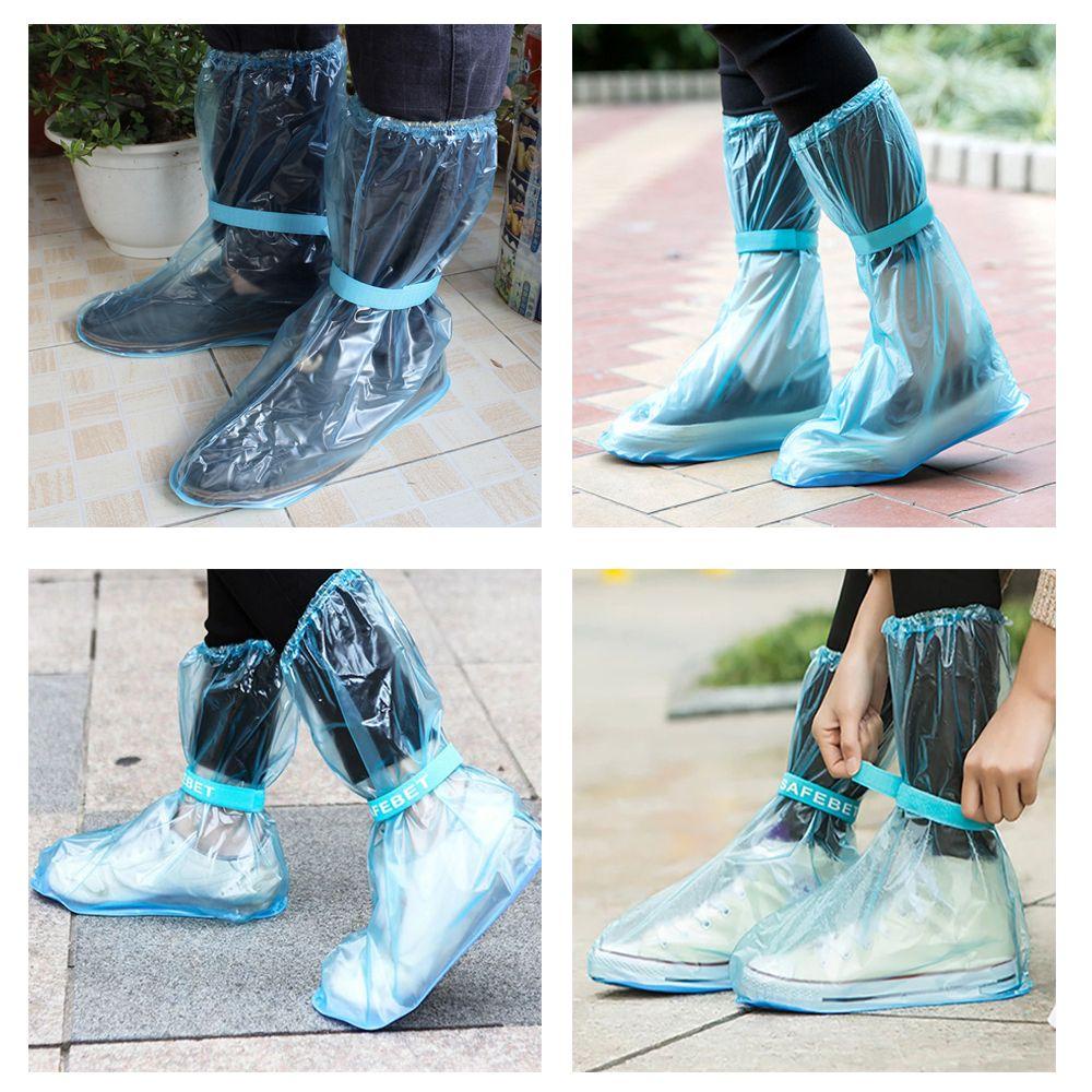 Vỏ Bọc Giày Đi Mưa Trong Suốt Chống Trượt Chống Thấm Nước