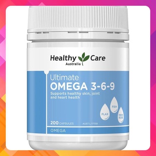 Omega 3 6 9 Healthy Care Ultimate Của Úc (200 Viên) Omega 369 Bôngbeo_store_mẹ và bé