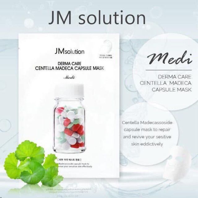 💦💊MẶT NẠ THUỐC JM SOLUTION DERMA CARE CAPSULE MASK MEDI💉 | BigBuy360 - bigbuy360.vn