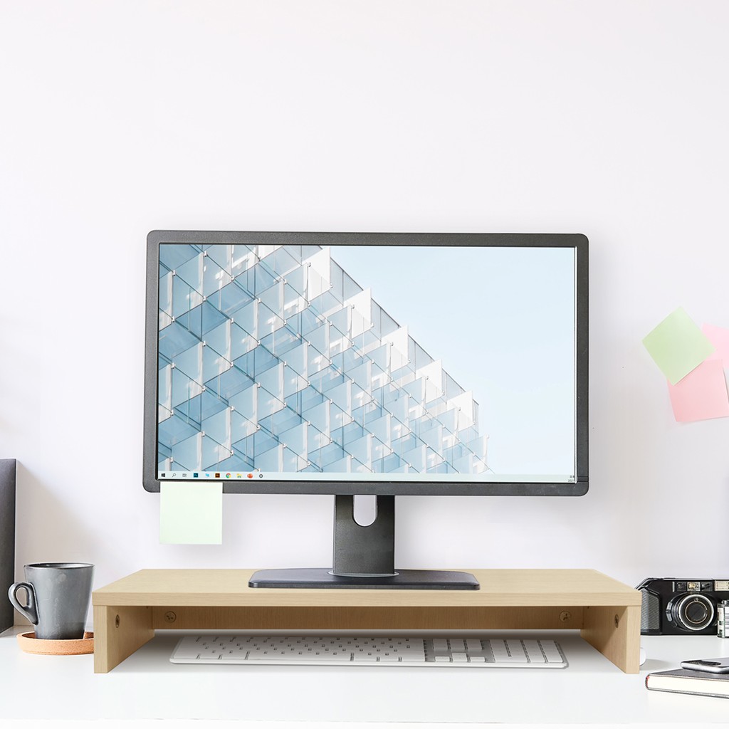Kệ Kê Máy Tính Để Bàn Bằng Gỗ ARIZE Monitor Stand 600x220x90