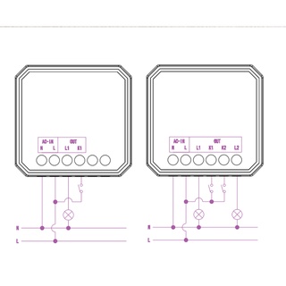 Ready Tuya WiFi Smart Switch Module 1/2 Gang Wireless Remote Switch APP/Voice Control Work With Smart Life Alexa Google Home smar