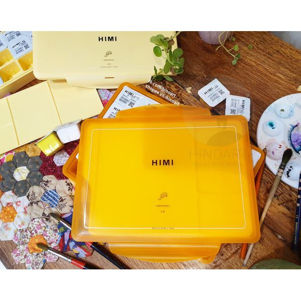 Màu Gouache Miya Himi dạng thạch Set 24 màu 30ML