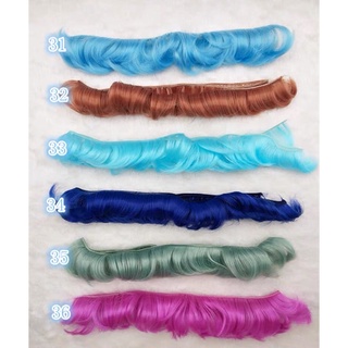 Tép tóc giả 5cm cho búp bê (làm wig búp bê)