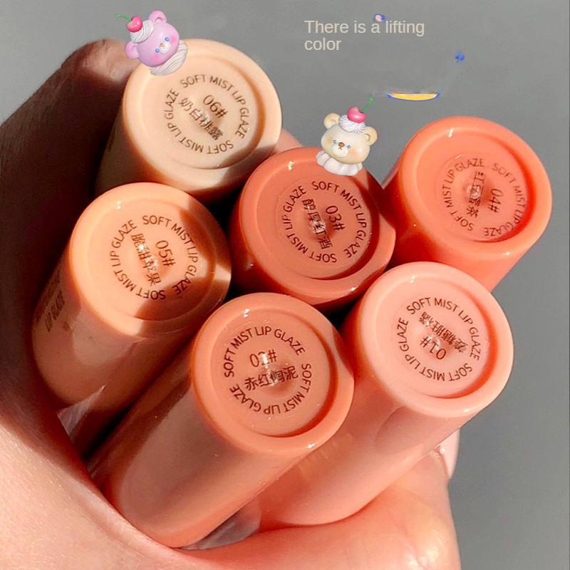 Son Môi Kiêm Bút Kẻ Viền Môi Màu Lì Hai Công Dụng