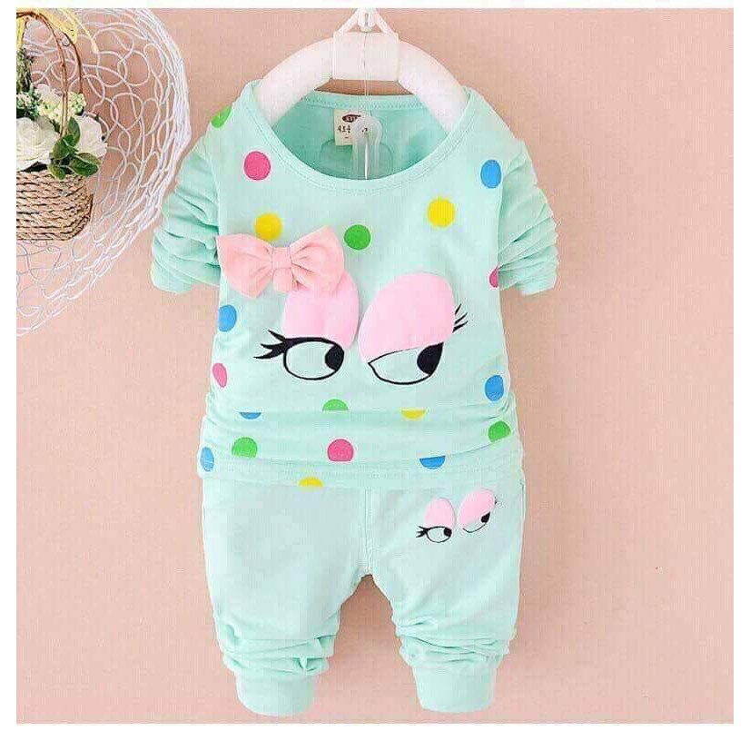 BỘ ĐÔI MẮT BÉ GÁI SIZE 9-19KG (4 MÀU)