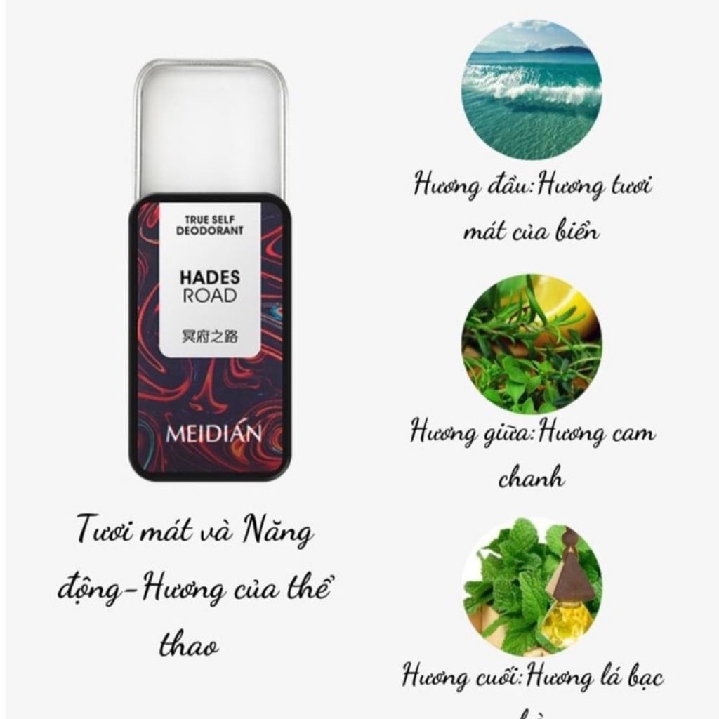 Nước Hoa Nam Nữ MEDIAN Dạng Sáp Bôi Hàng Nhập Khẩu Nội Địa Trung Chính Hãng Với 3 Mùi Hương Unisex Thơm Lâu