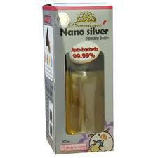 Bình sữa Nano Silver 260ml cổ rộng